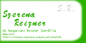 szerena reizner business card